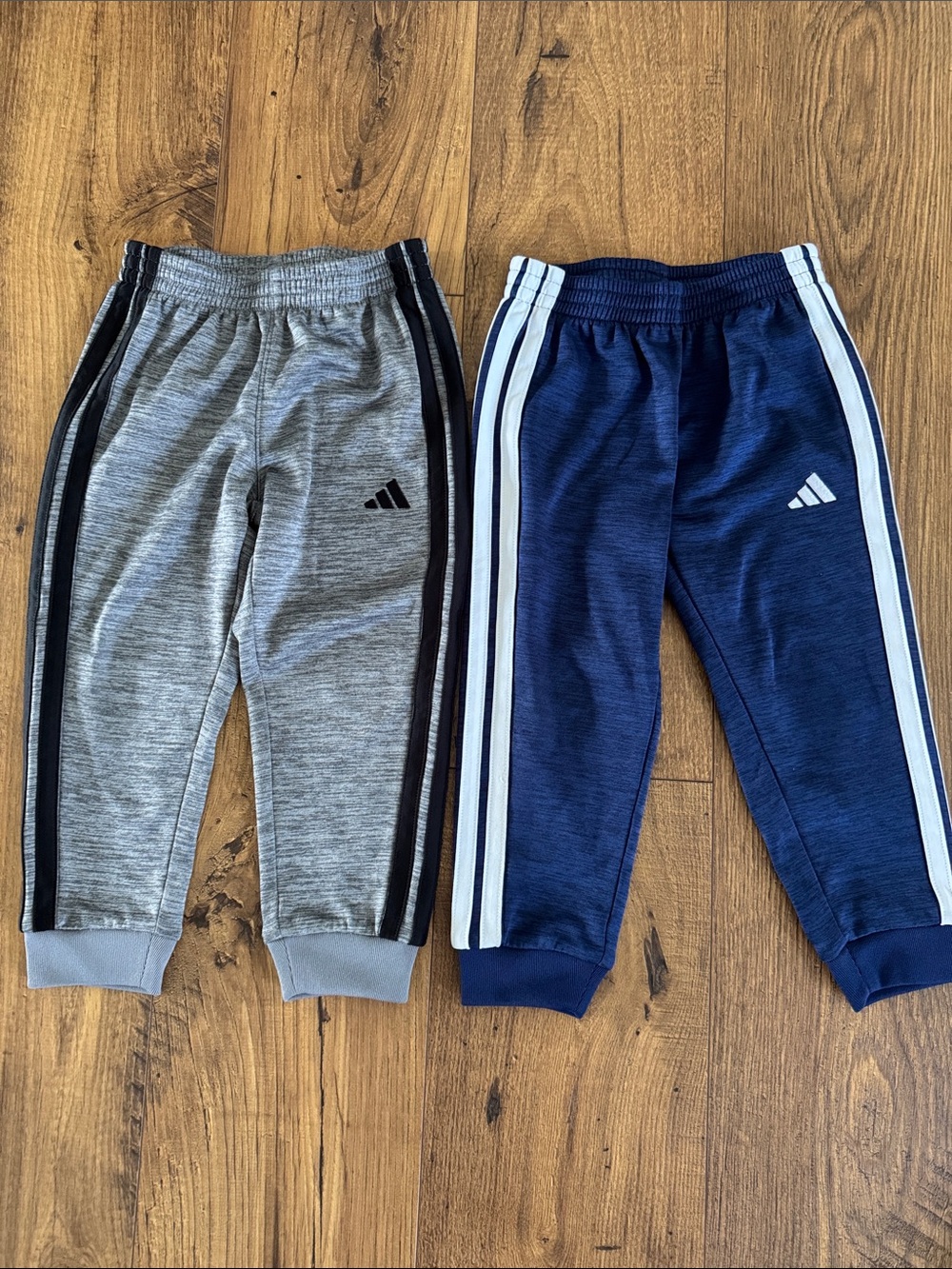 Bundle of toddler boys adidas jogger sweatpants, size 4
